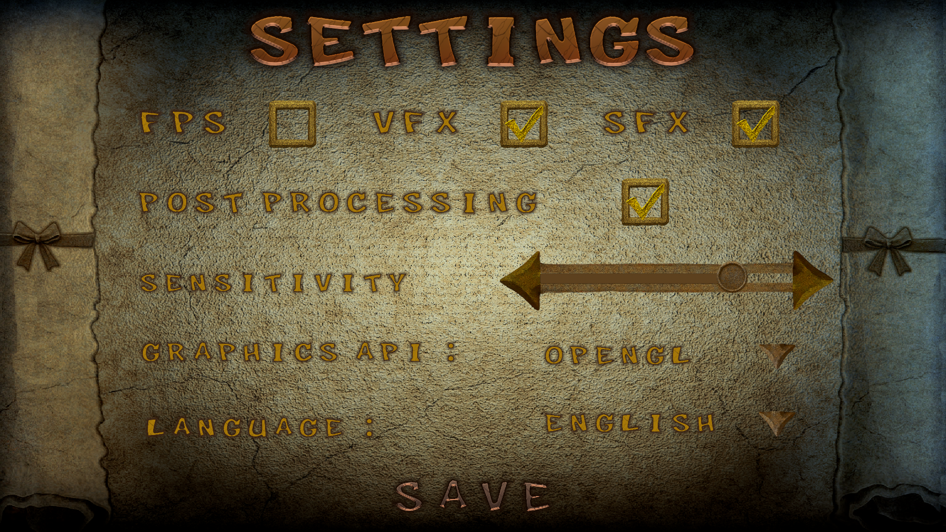 Settings